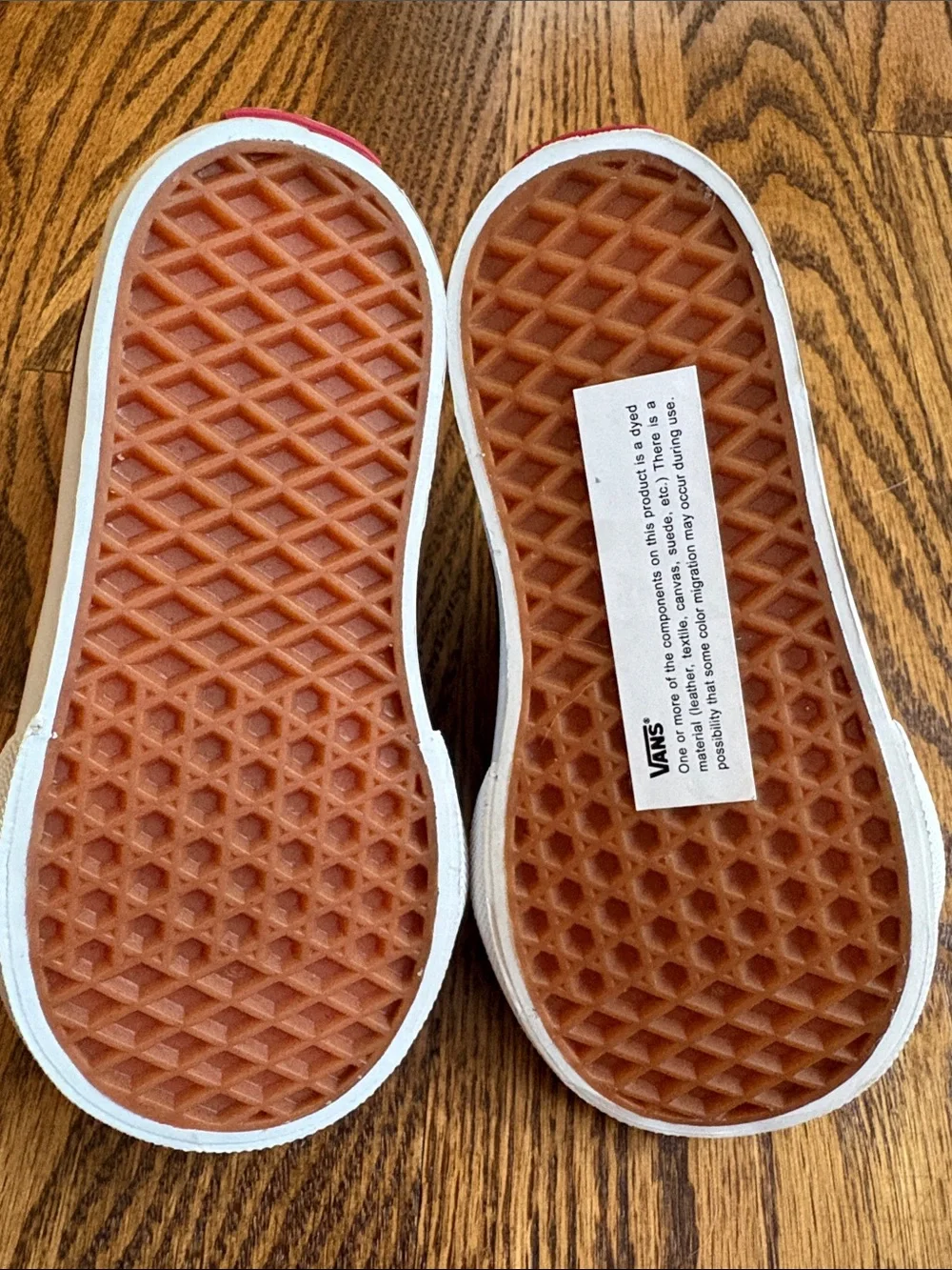 VANS SK8-MID REISSUE V TODDLER SHOES - TONAL CHECKERBOARD BROWN, size 6. New